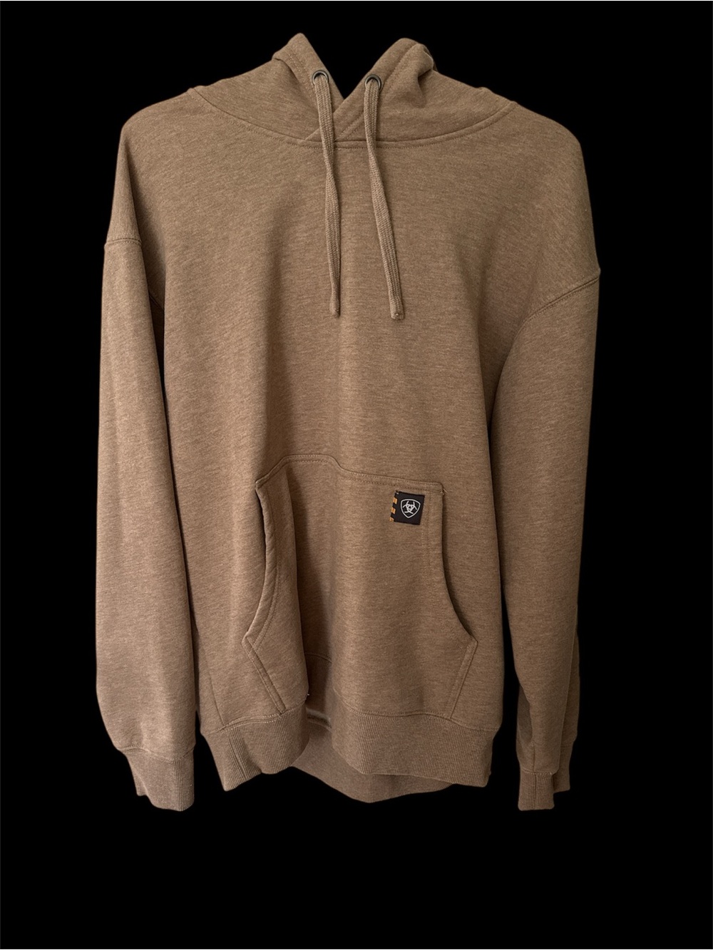 Ariat Rebar Tan Fleece-Lined Pullover Hoodie